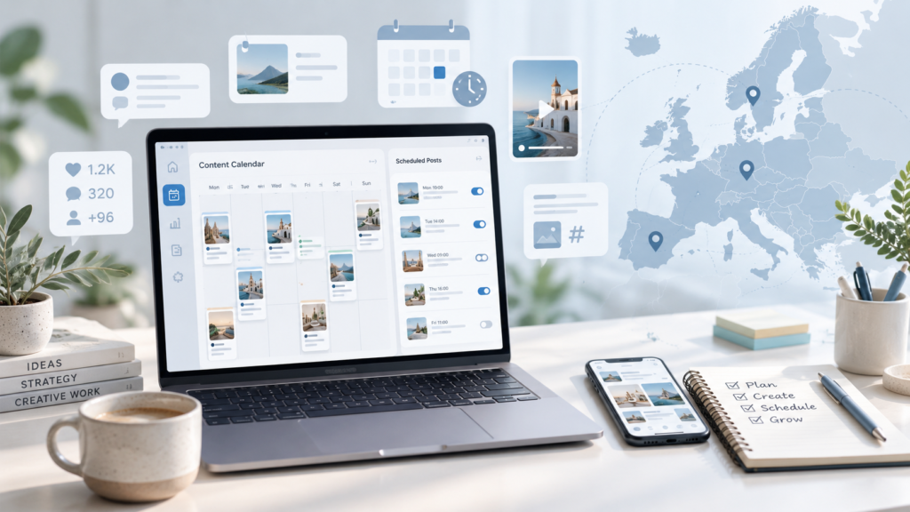 Remote social media assistant jobs in Europe
